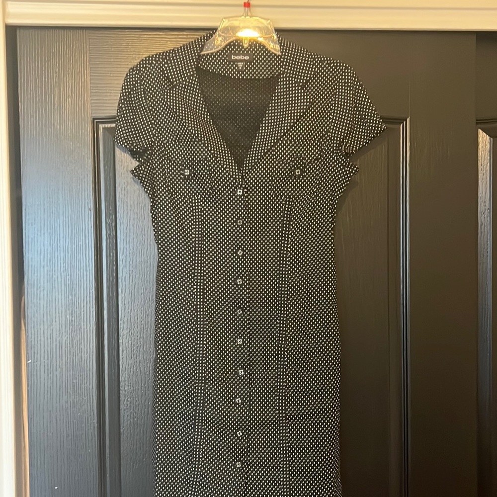 Fitted Poka Dot dress